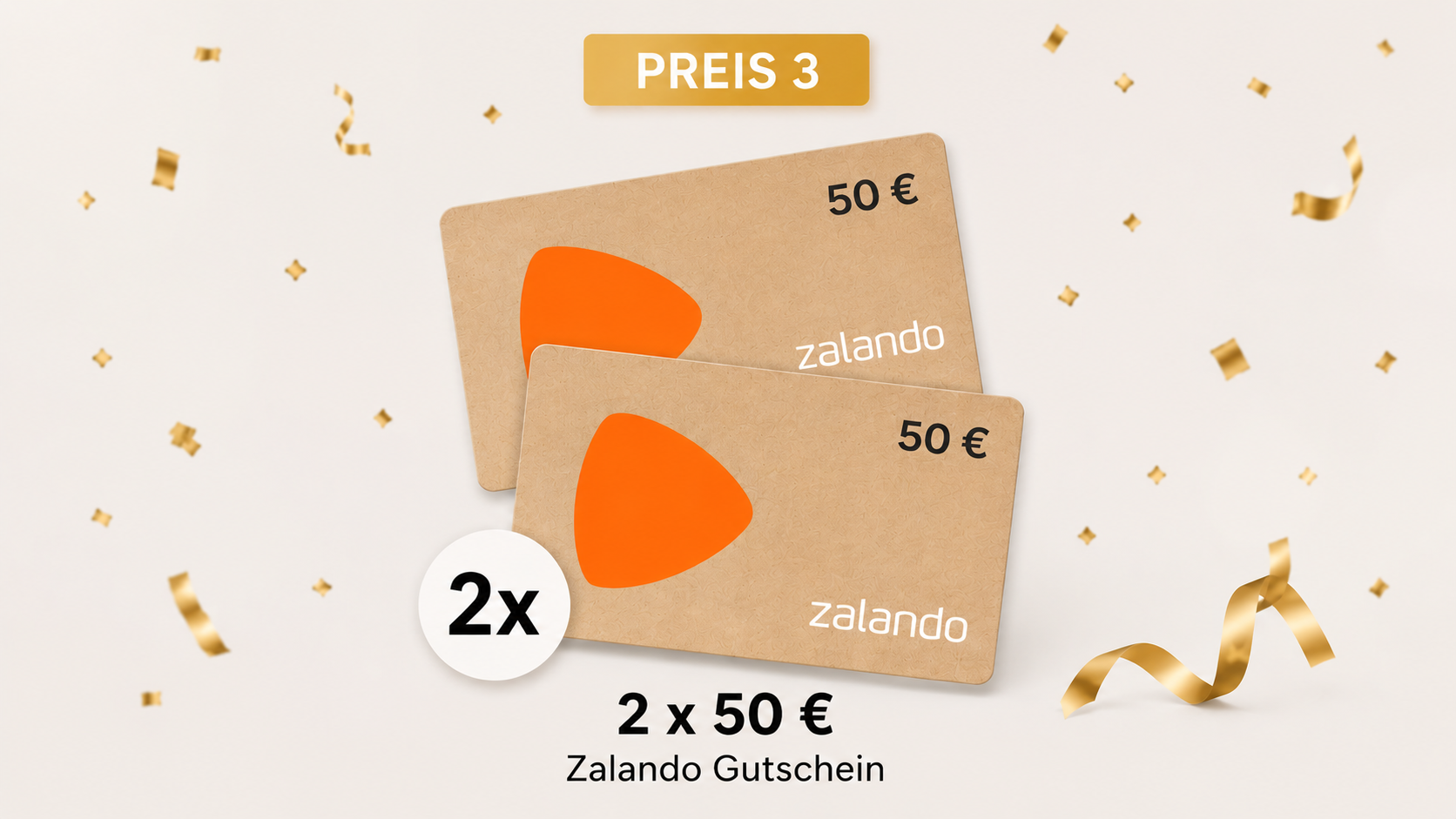 3. Platz - dritter Gewinn